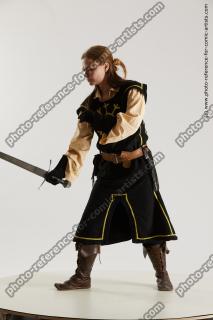 Vinga Medieval Pose With Sword